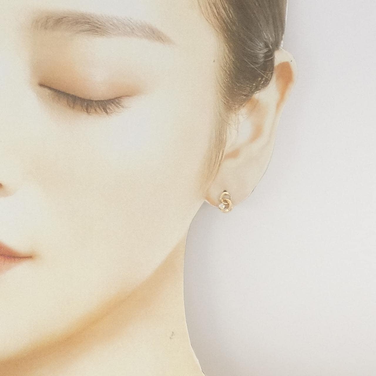 スタージュエリー ダイヤモンド ピアス 0.02CT