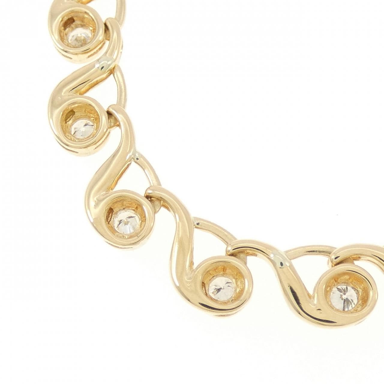 K18YG ダイヤモンド ネックレス 2.00CT