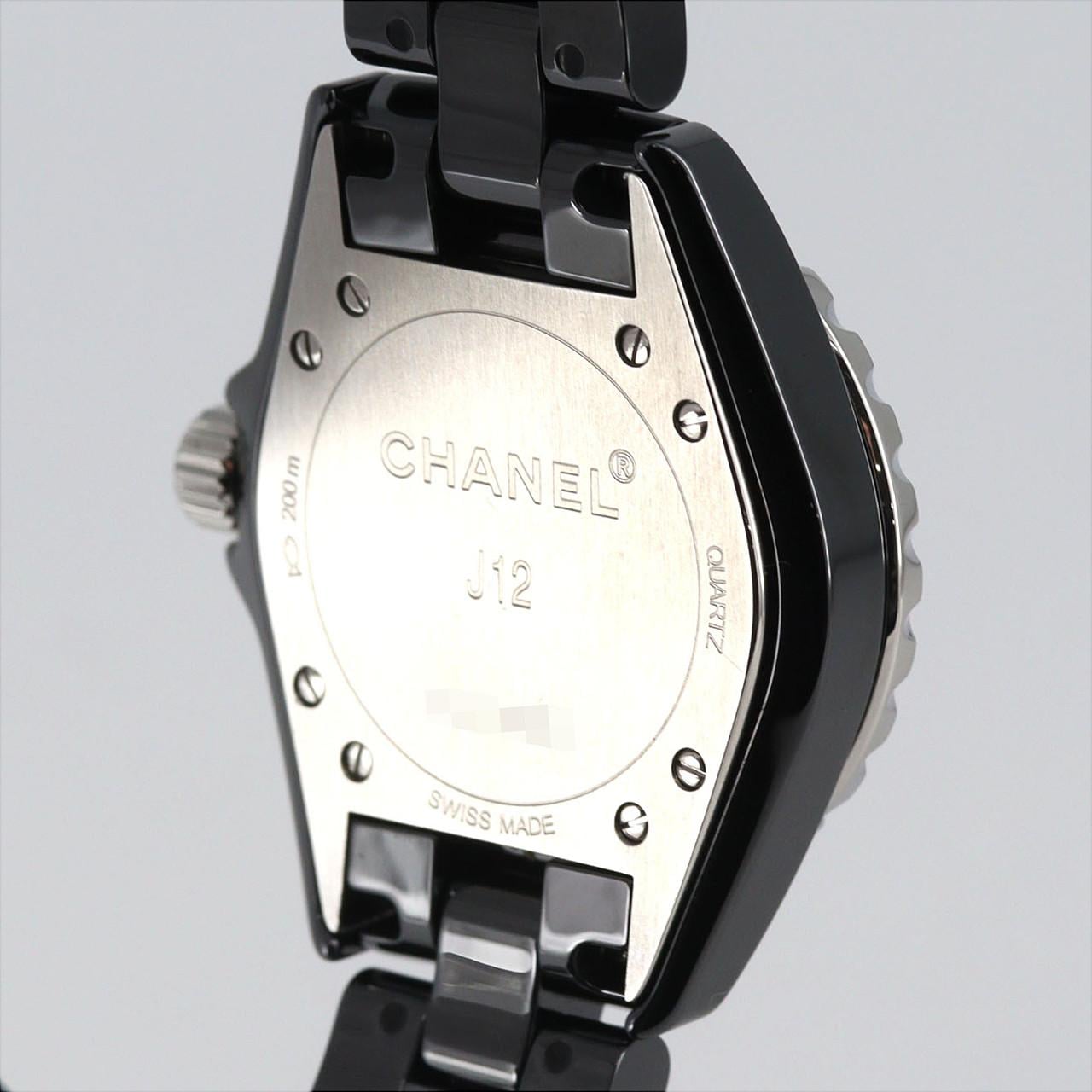 シャネル J12インテンスブラック33mmセラミック H3828 セラミック クォーツ