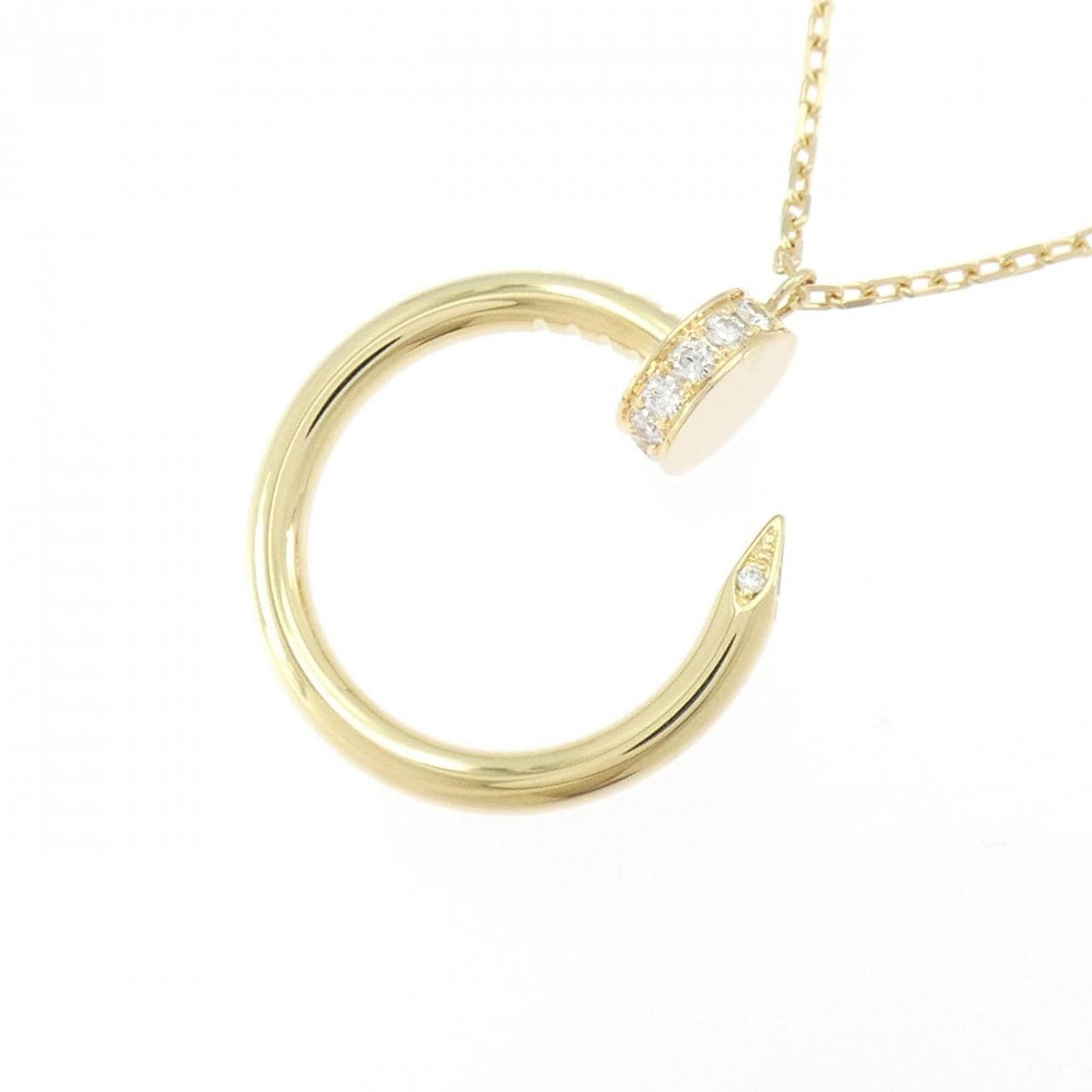 カルティエ ジュスト アン クル ネックレス