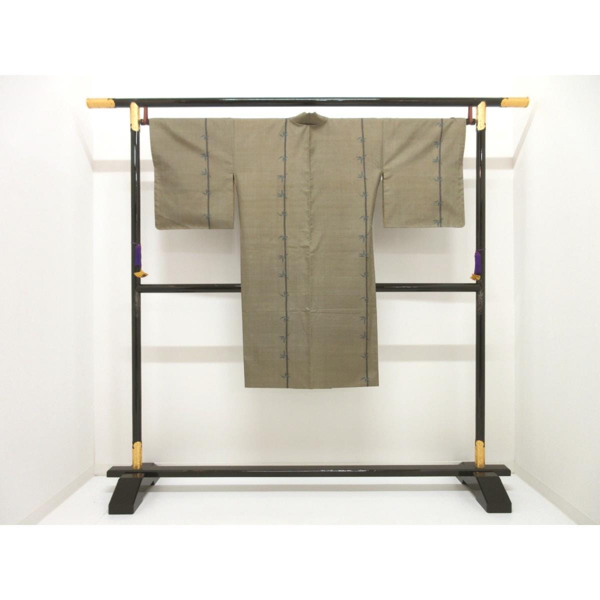 [Unused items] Stylish coat, pongee weave, long