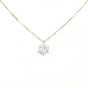 【リメイク】K18YG ダイヤモンド ネックレス 0.602CT H I1 Good