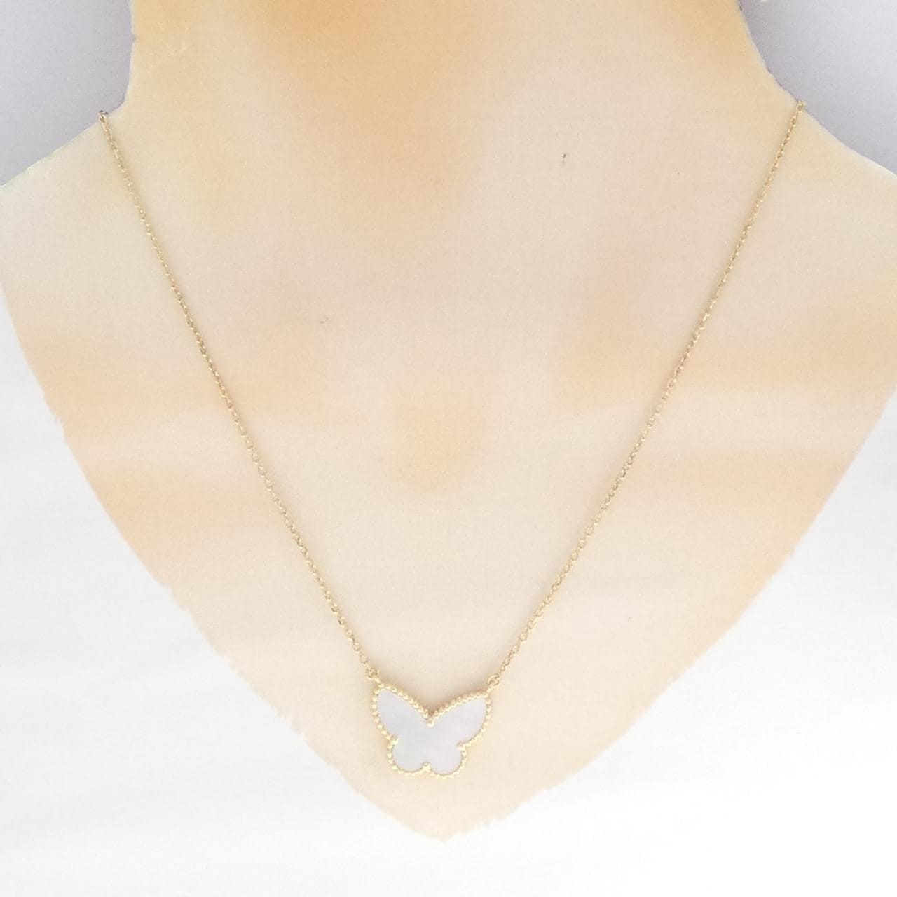 ヴァンクリーフ&アーペル ラッキーアルハンブラ パピヨン ネックレス