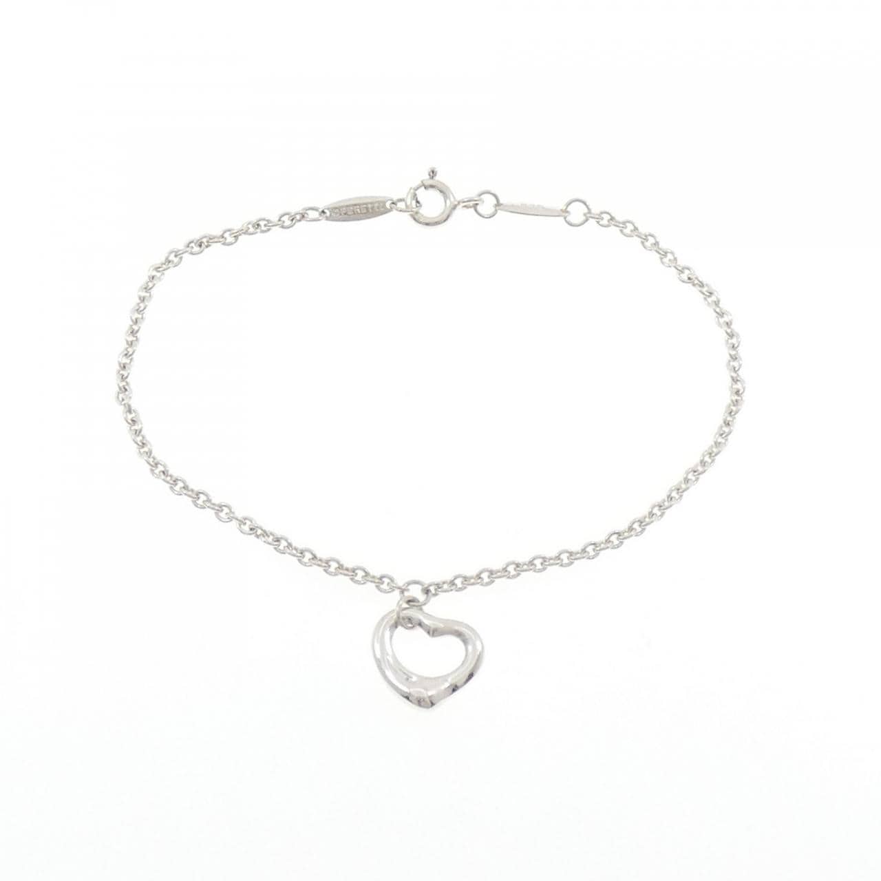 ティファニー オープンハート ブレスレット