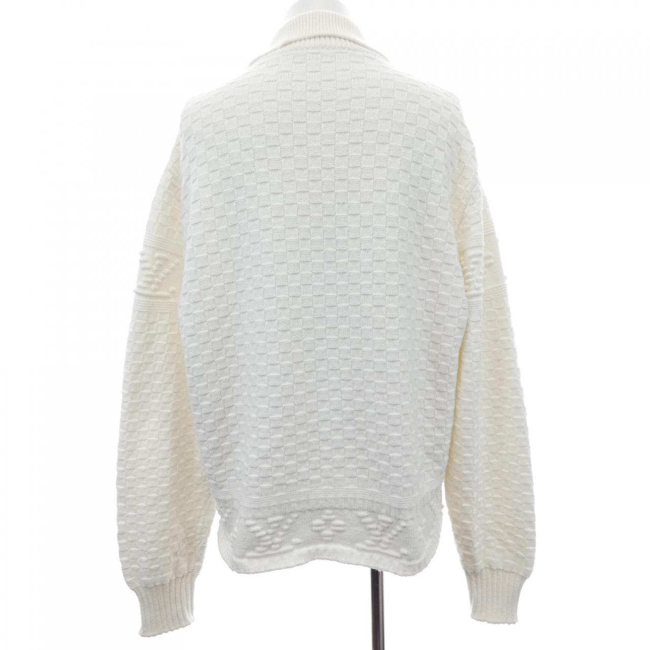 ルイヴィトン LOUIS VUITTON LVダミエウールブレンドプルオーバー HPN63WTZ8 ニット