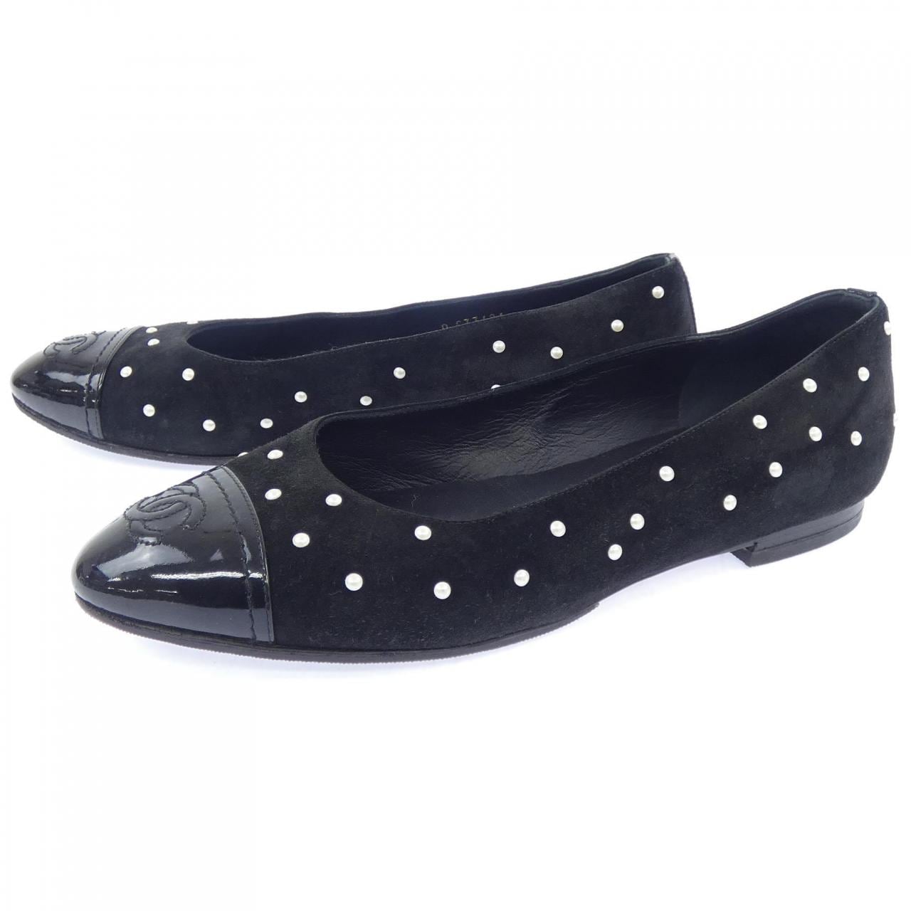 シャネル CHANEL G33424 フラットシューズ