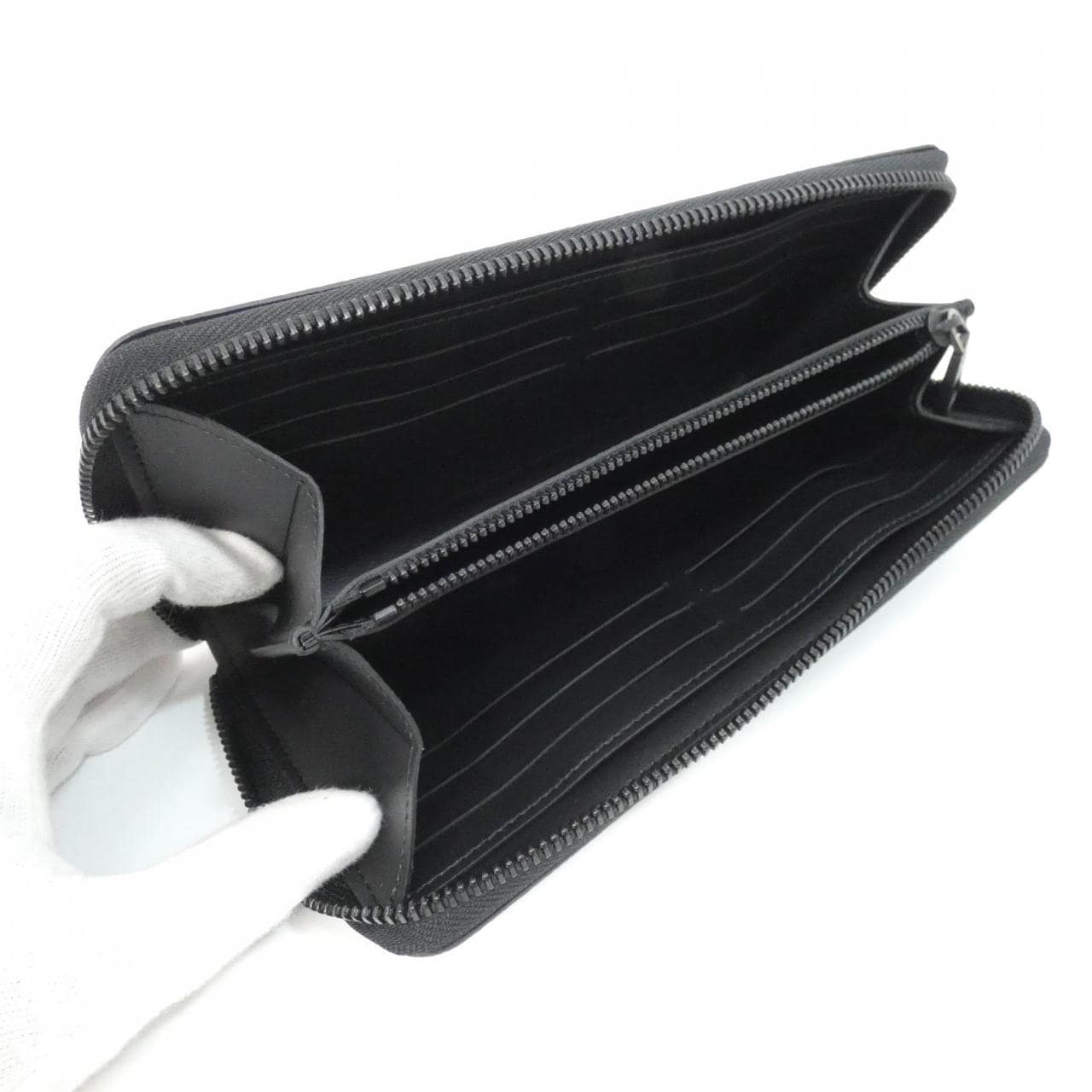 ルイヴィトン モノグラム ミッドナイト ジッピー ウォレット ホリゾンタル M28048 財布