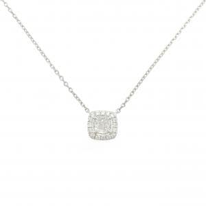 PT900/PT850 ダイヤモンド ネックレス 0.39CT I I1 ファンシーカット