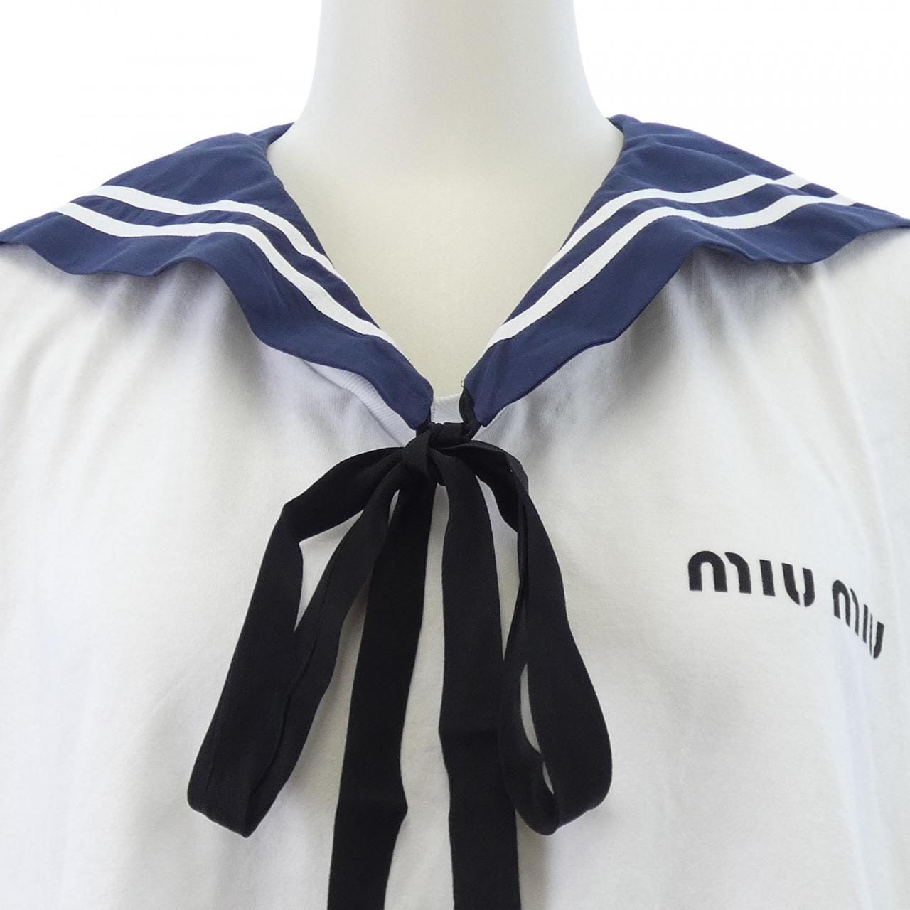 ミュウミュウ MIU MIU MJN309 1ZFY Tシャツ