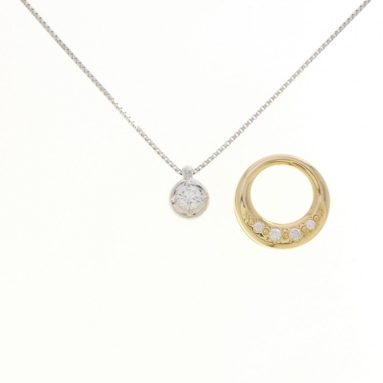 タサキ ダイヤモンド ネックレス 0.15CT