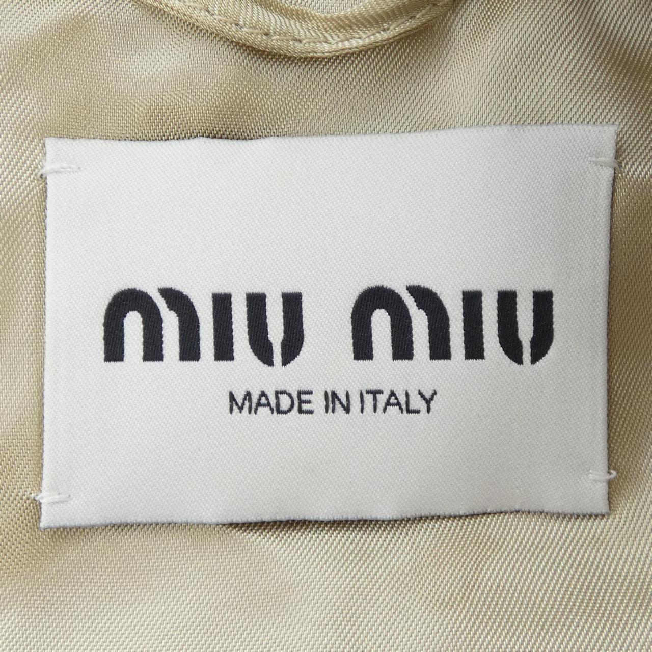 ミュウミュウ MIU MIU シェブロン ブルゾンジャケット ML943 S232 14Q8 ブルゾン