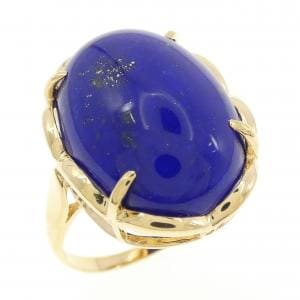 K18YG ラピスラズリ リング 10.0CT
