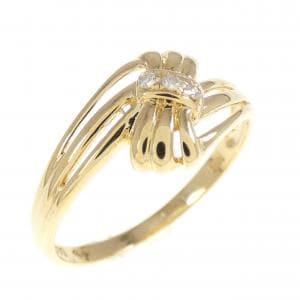 K18YG ダイヤモンド リング 0.03CT