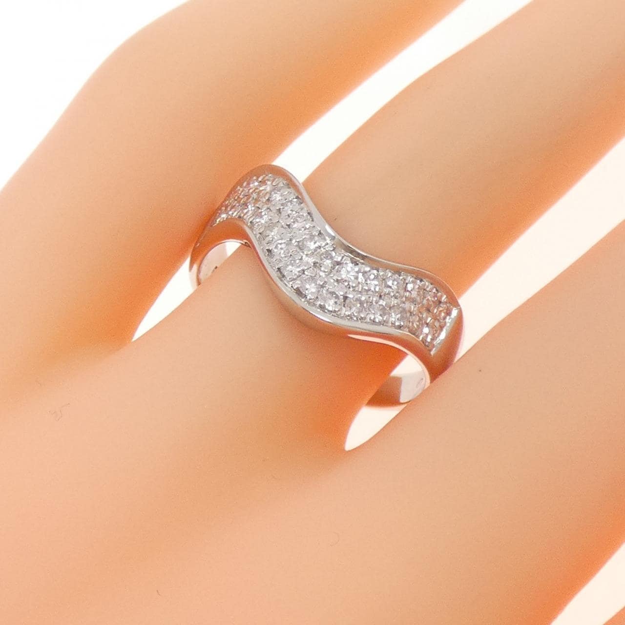 PT900 ダイヤモンド リング 0.44CT