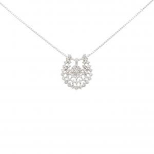 PT950/PT850 2WAY ダイヤモンド ネックレス 0.30CT