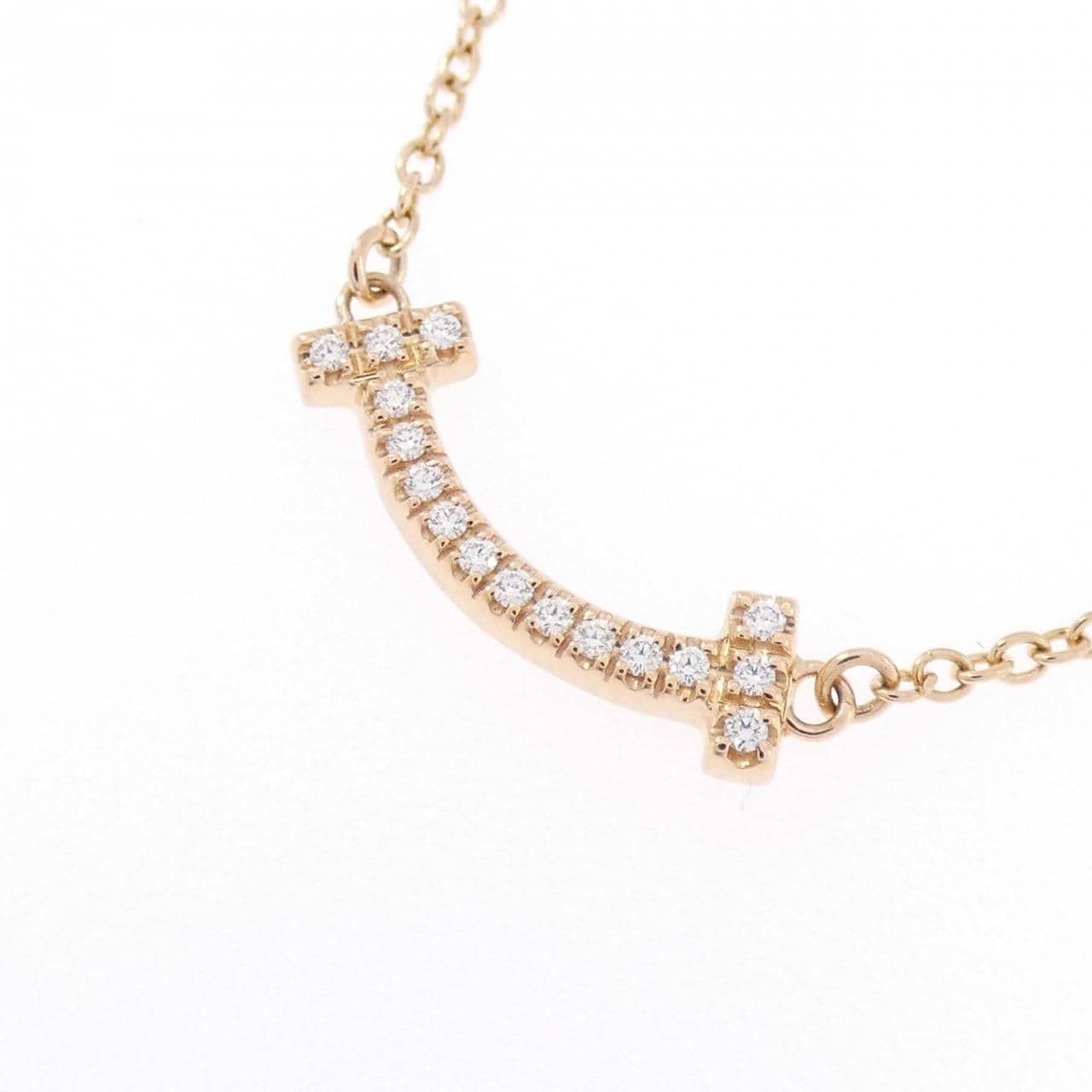 ティファニー Tスマイル ミニ ネックレス