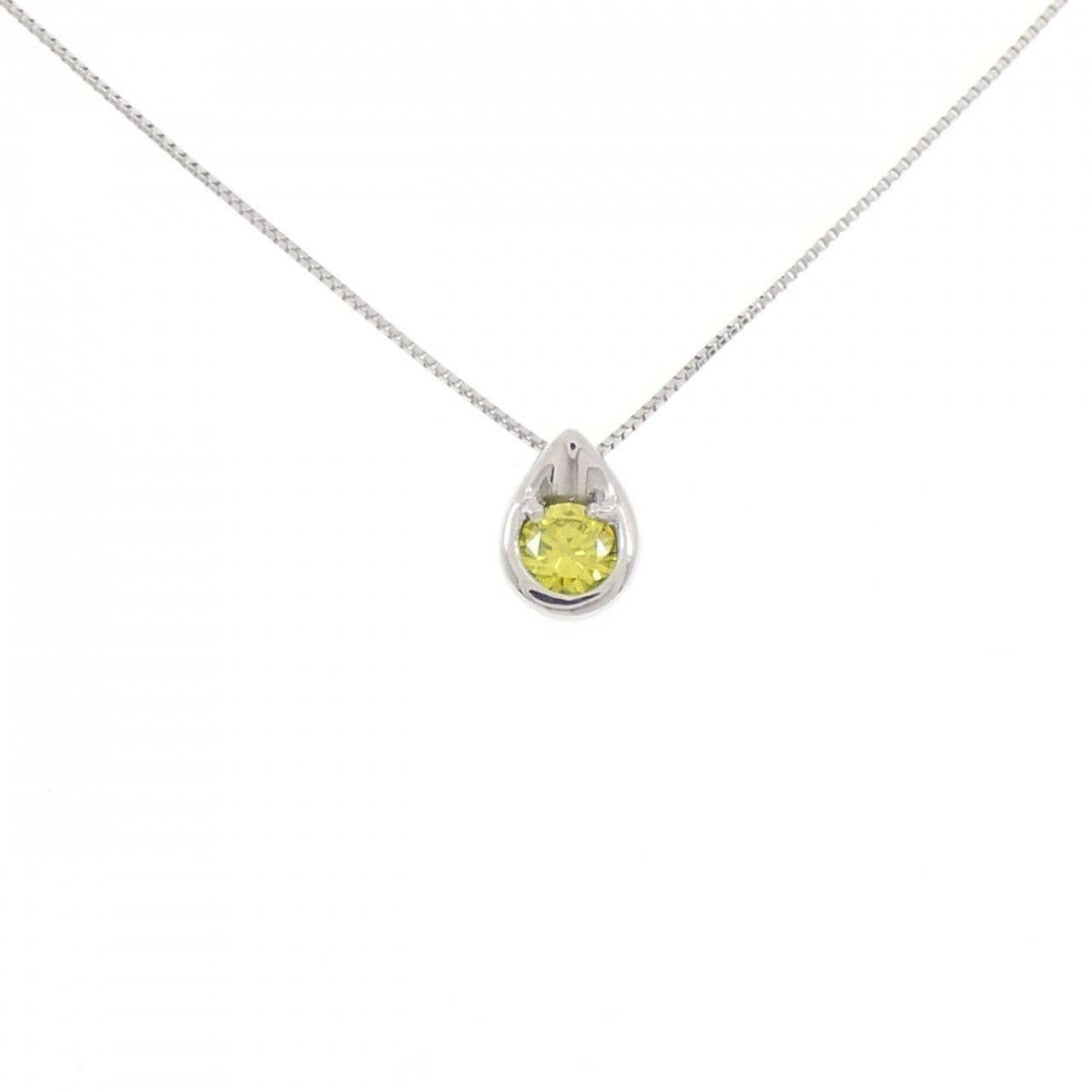PT900/PT850 ダイヤモンド ネックレス 0.264CT