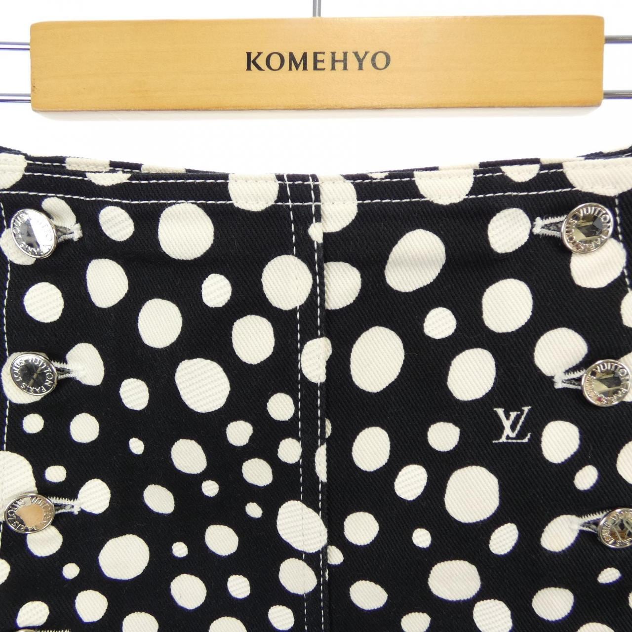 ルイヴィトン LOUIS VUITTON LV×YK インフィニティ ドットミニスカート FOSK17U84 草間彌生 スカート