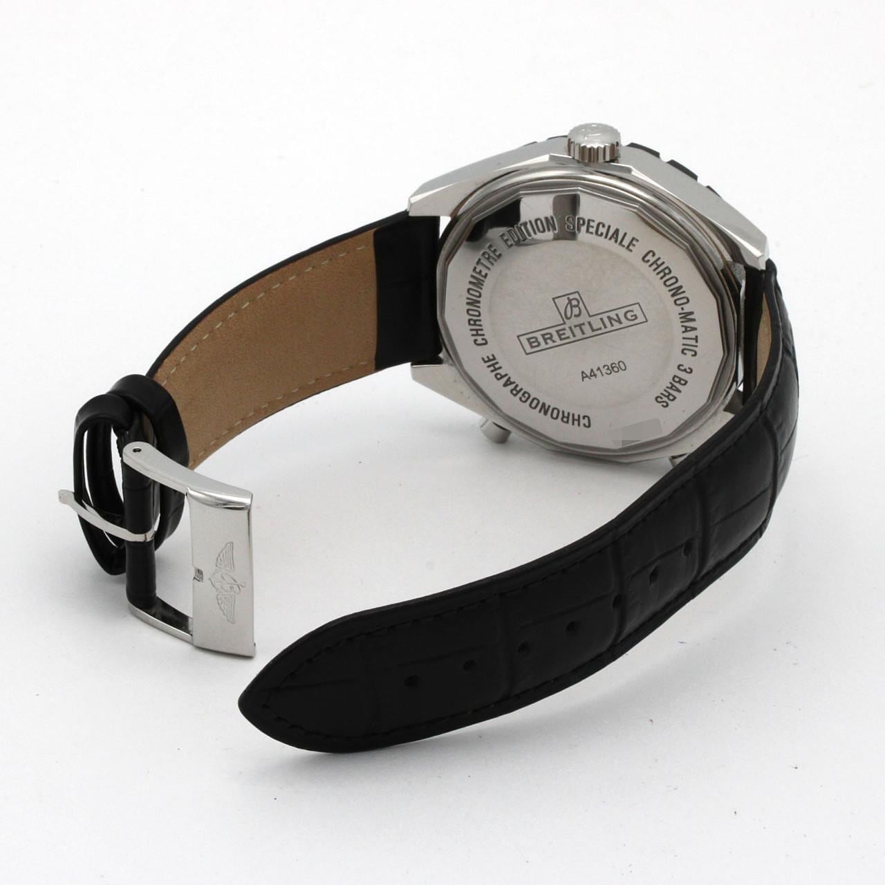【ノーメンテナンス還元価格】ブライトリング クロノマチック A41360/A416B65KBA SS 自動巻
