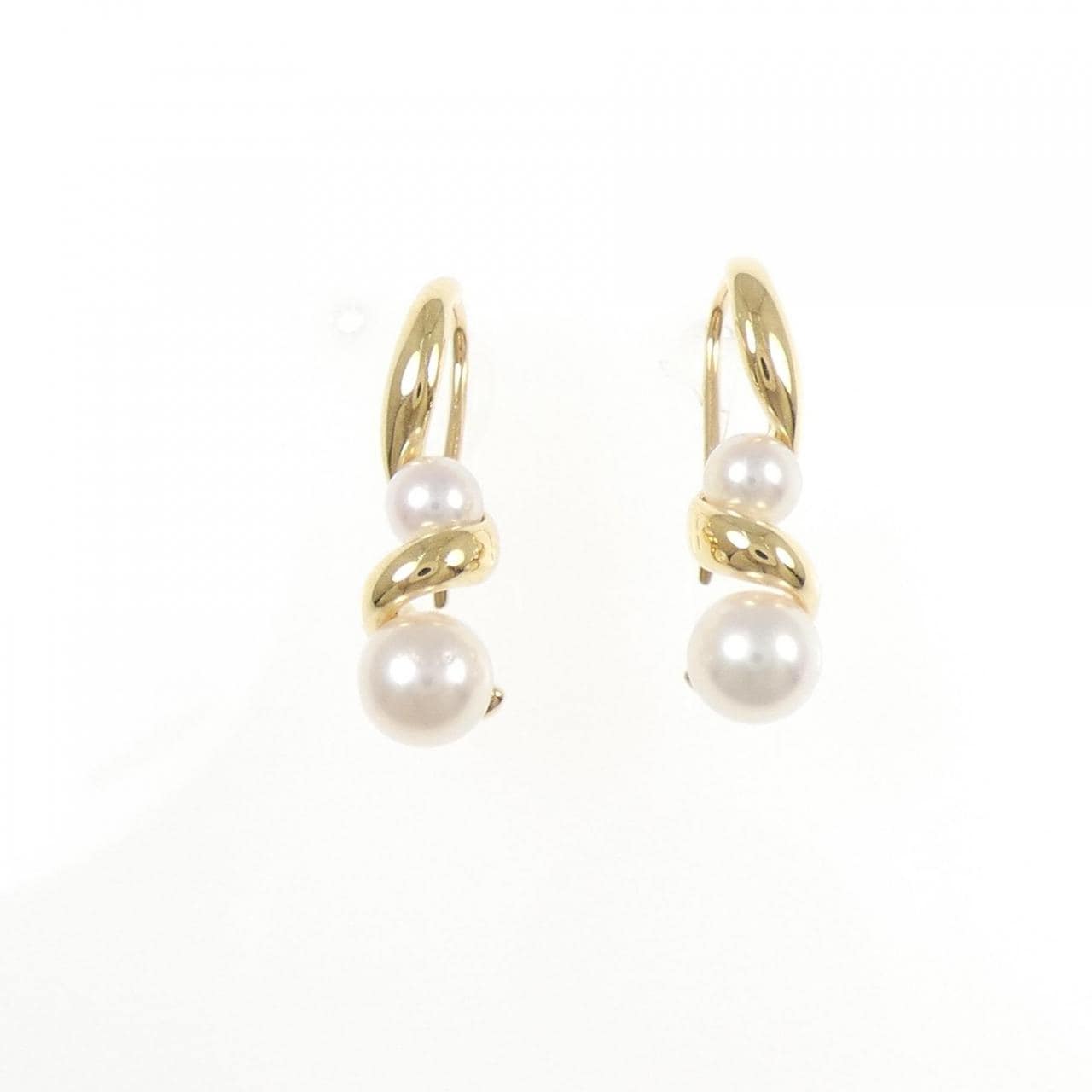 ミキモト アコヤパール ピアス