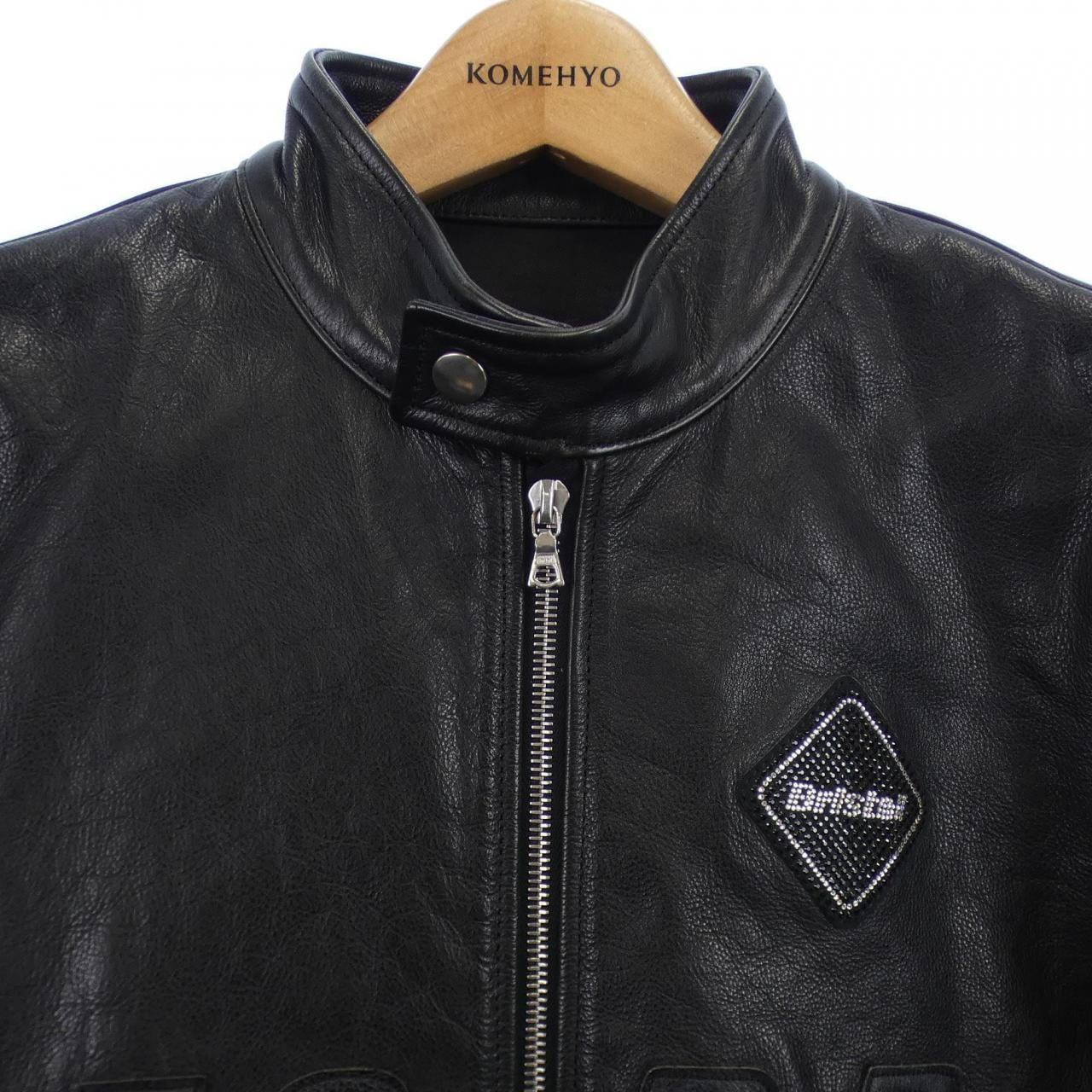エフシーアールビー F.C.R.B. レザーライダースジャケット