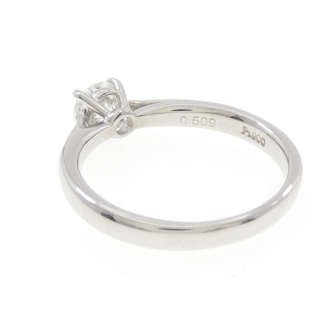 PT900 ダイヤモンド リング 0.509CT E VS2 3EXT H&C