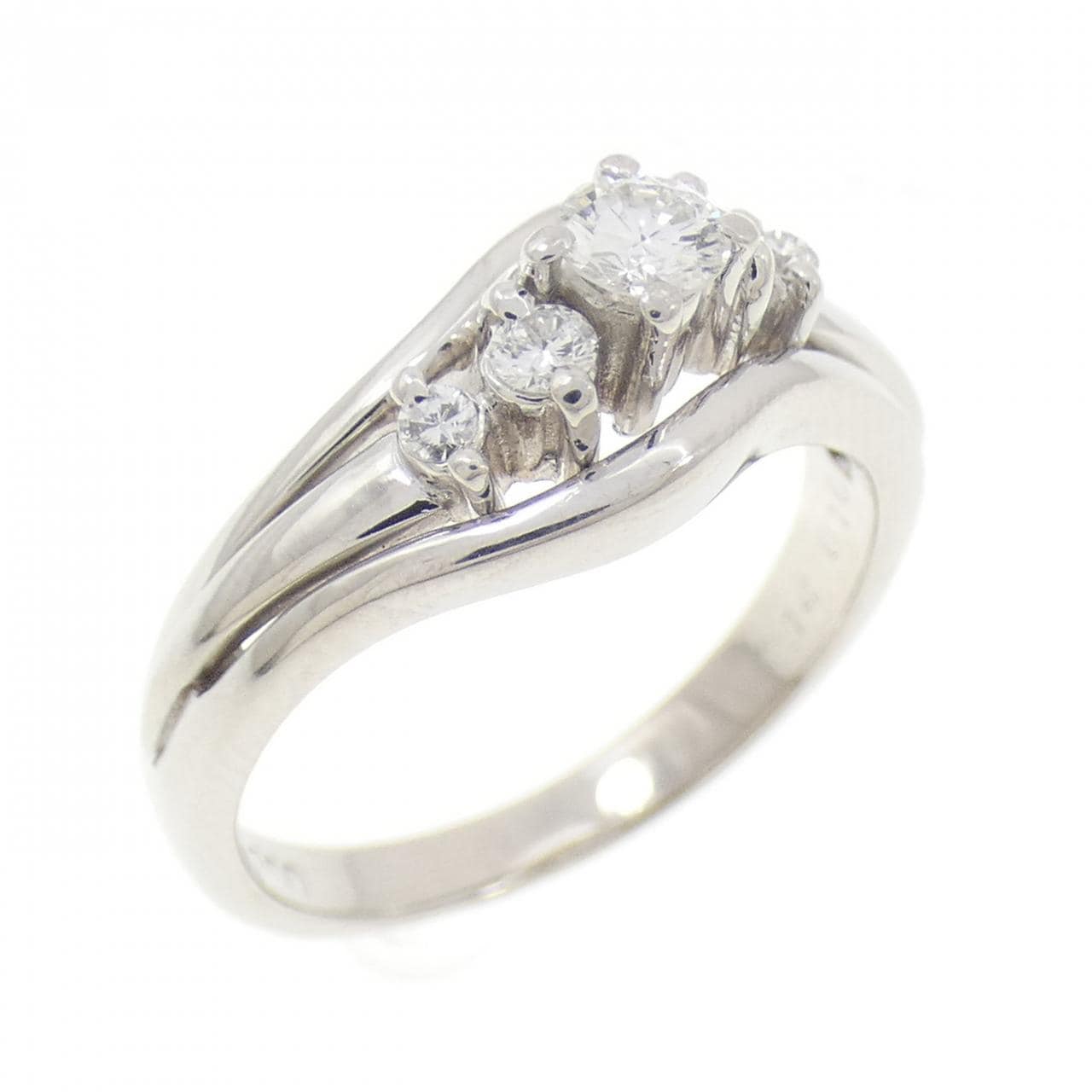 PT900 ダイヤモンド リング 0.14CT