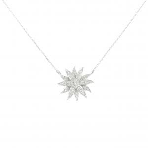 K18WG ダイヤモンド ネックレス 0.22CT