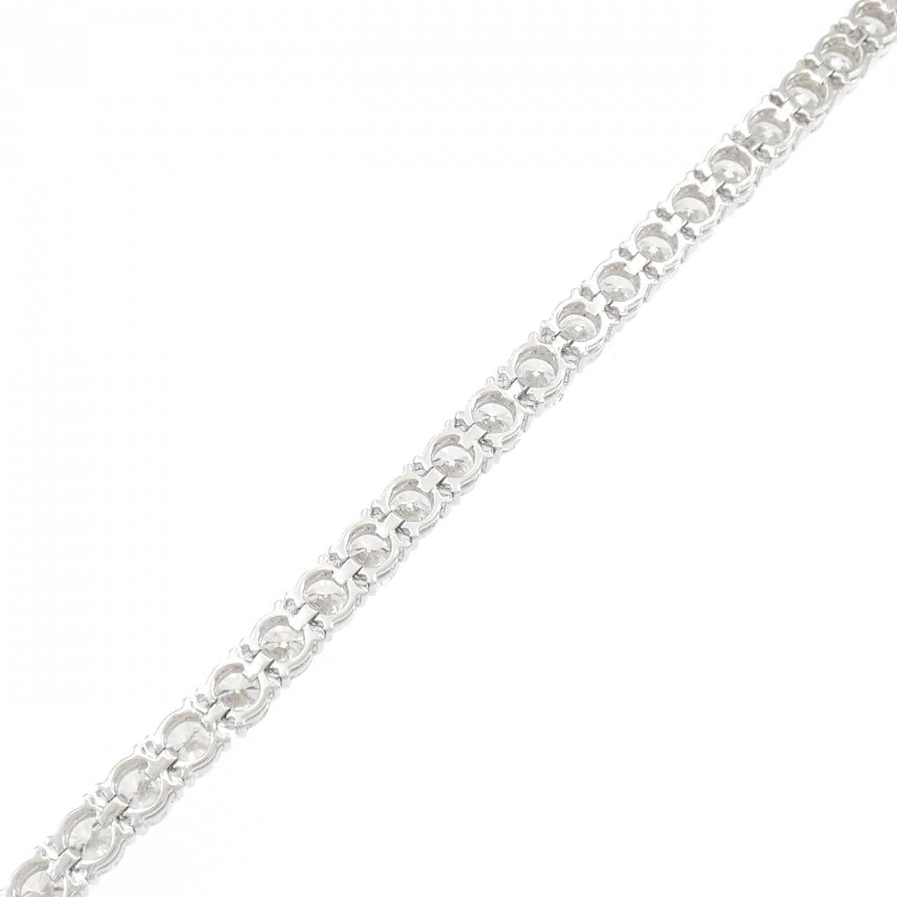 【新品】PT ダイヤモンド ブレスレット 14.501CT E-H SI1 EXT-GOOD