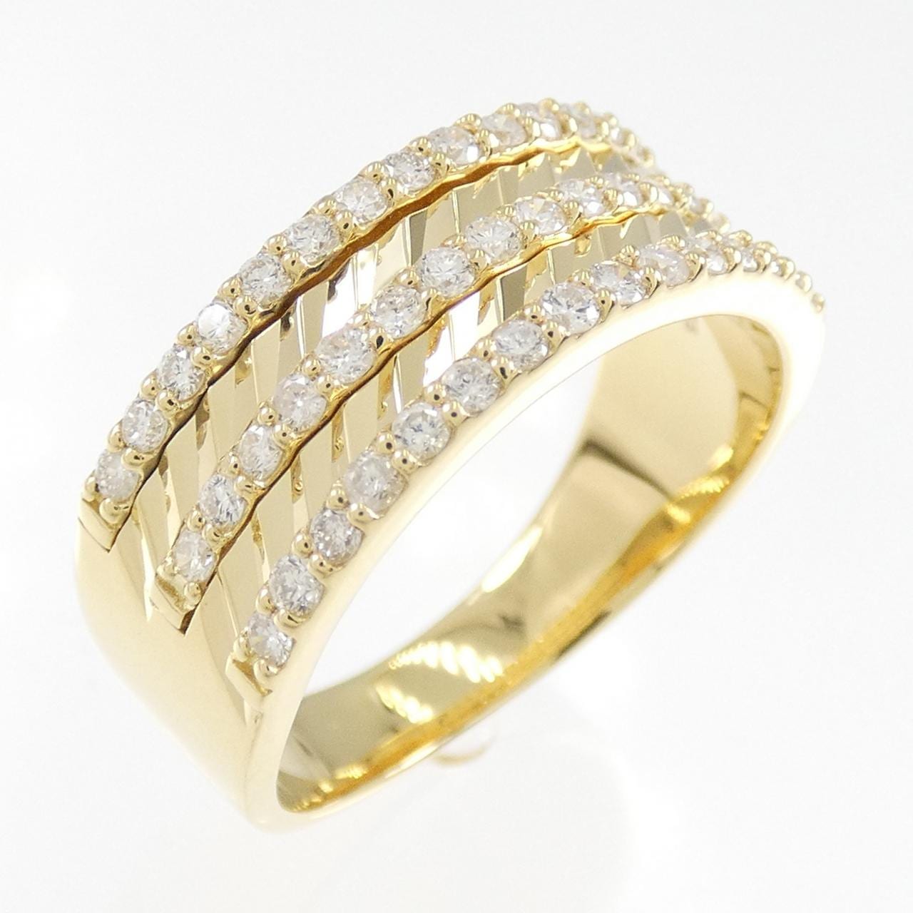 K18YG ダイヤモンド リング 0.43CT