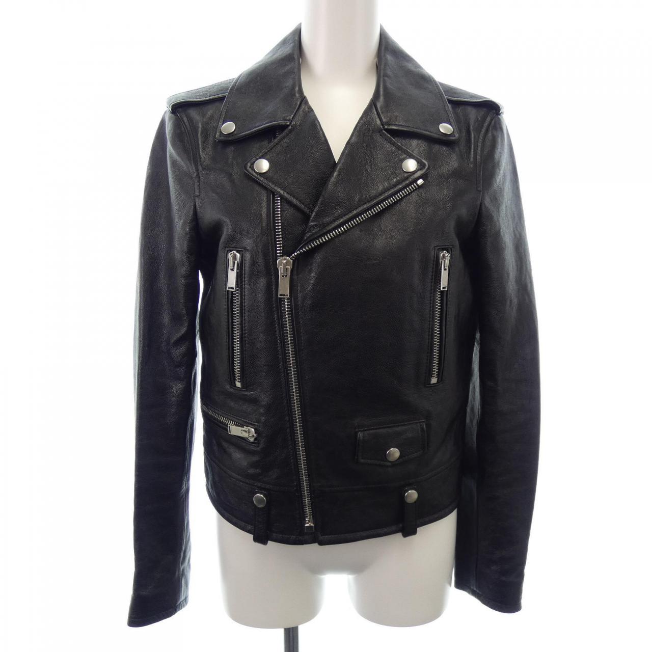サンローラン SAINT LAURENT レザーライダースジャケット