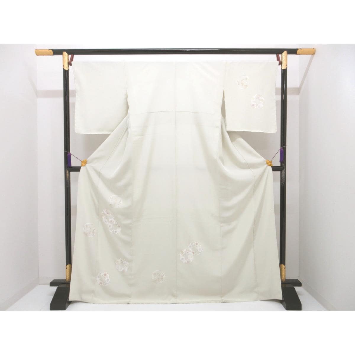 【新品】訪問着　友禅金彩加工