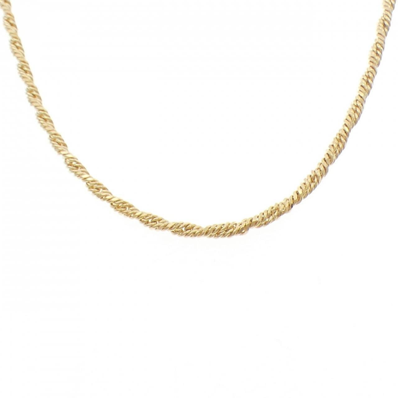 エスジェーエックス 750YG ネックレス