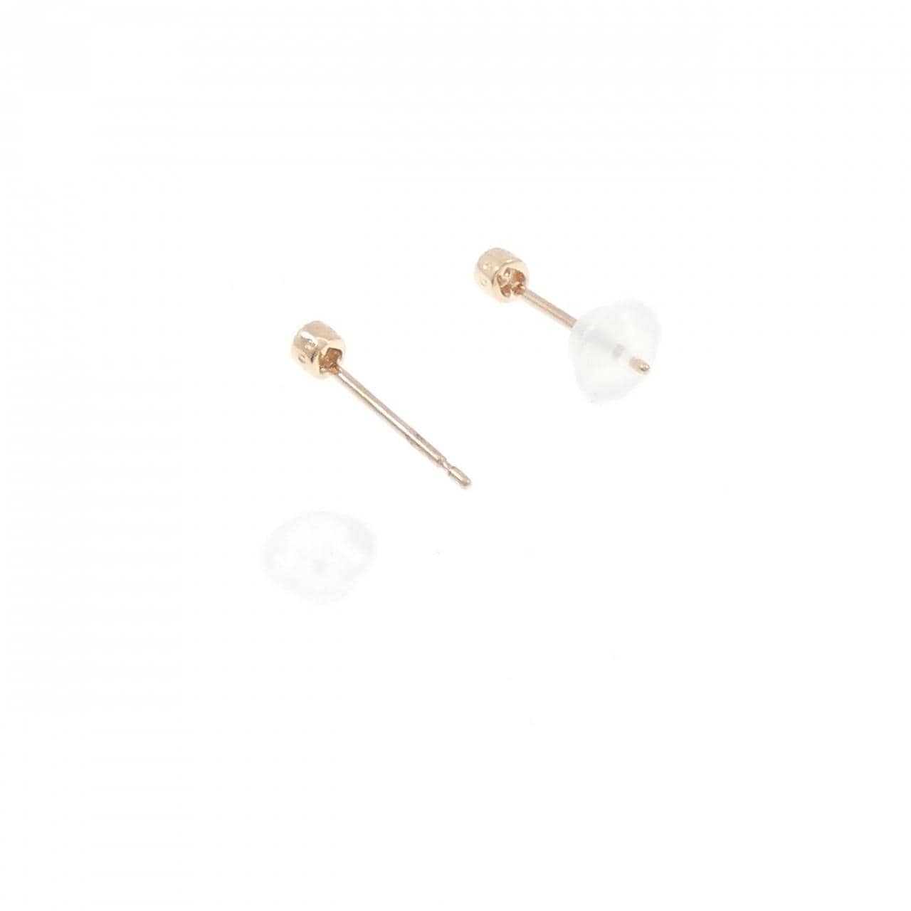 クミキョク ダイヤモンド ピアス 0.04CT