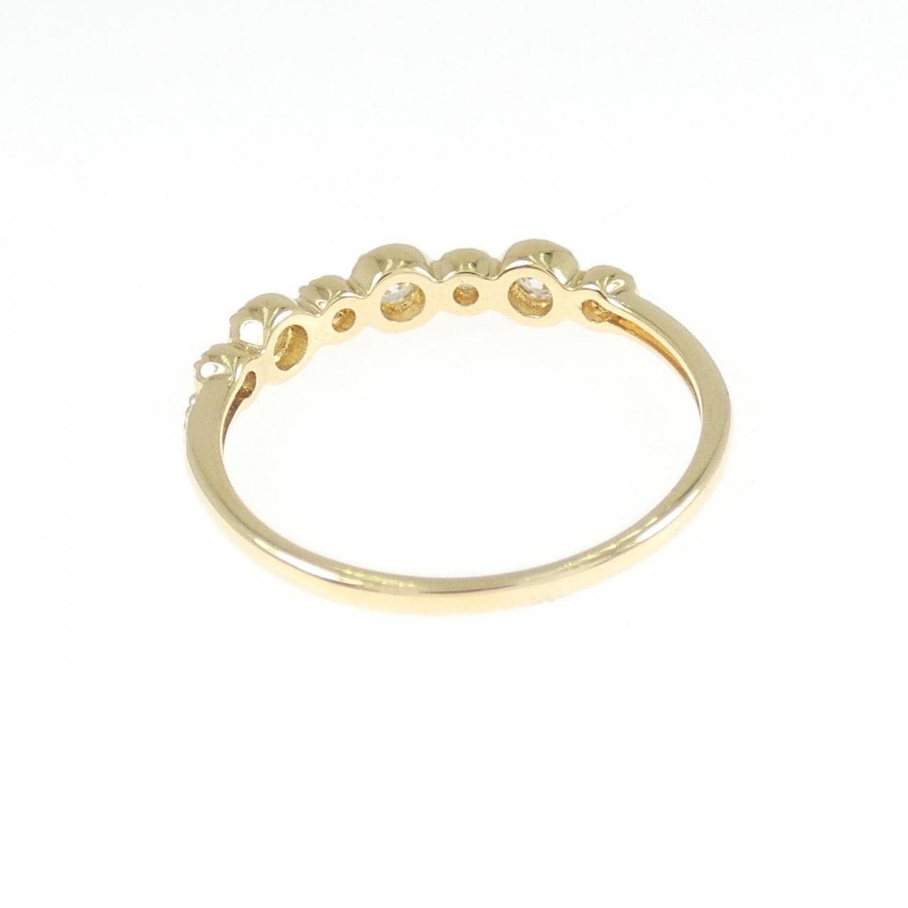 K18YG ダイヤモンド リング 0.13CT