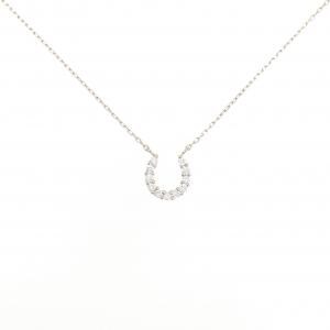 シエナ ロゼ 馬蹄ネックレス ネックレス 0.09CT