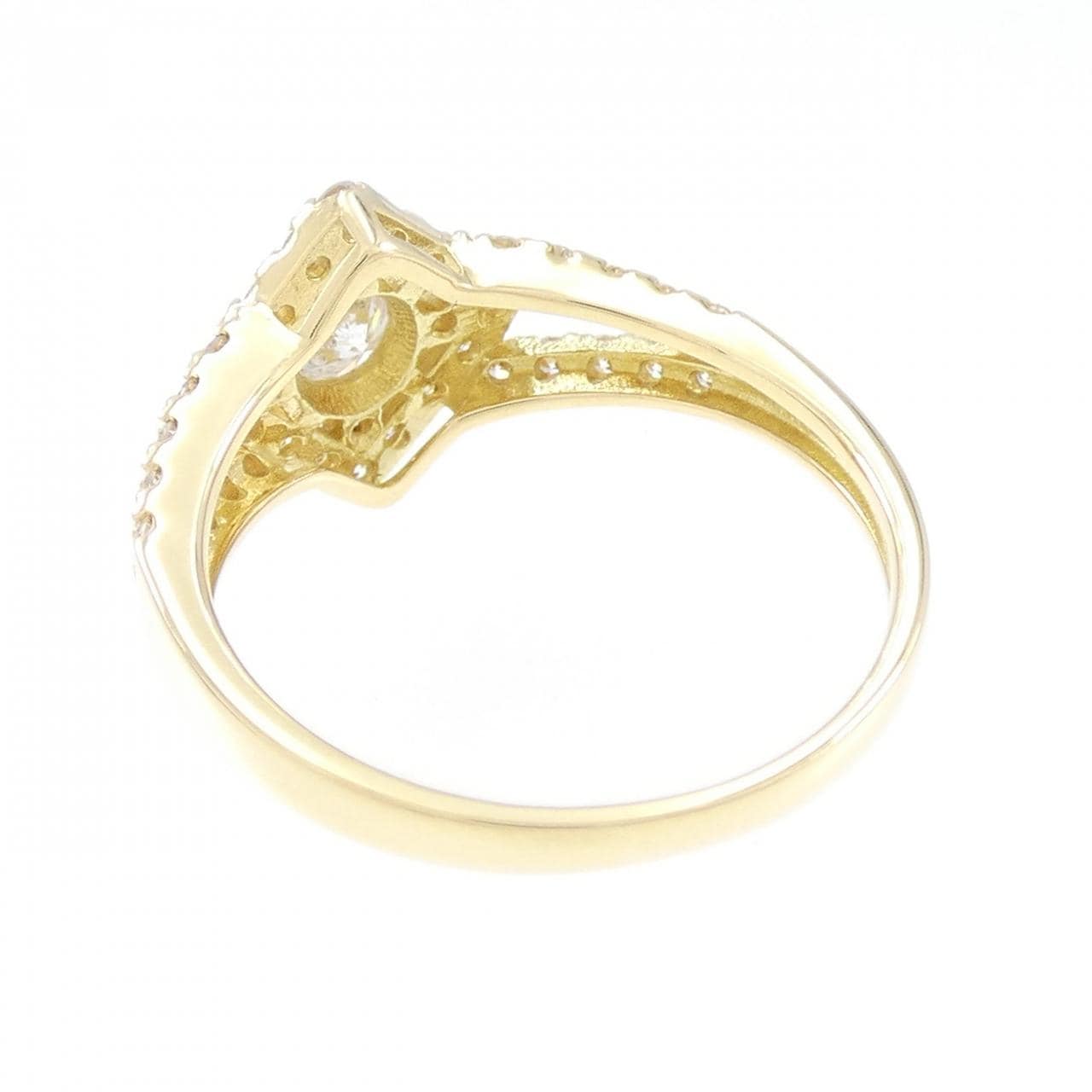 K18YG ダイヤモンド リング 0.301CT