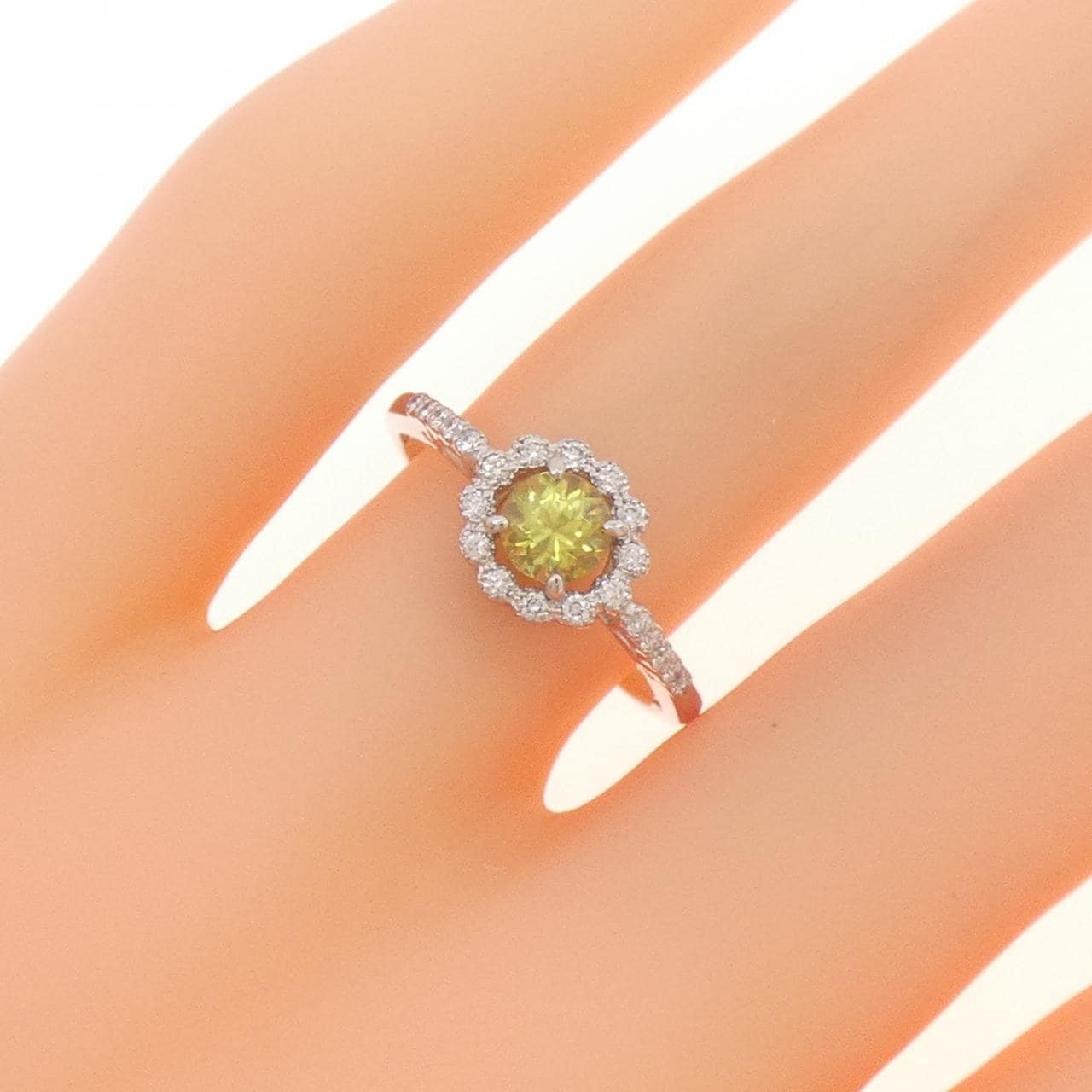 PT スフェーン リング 0.47CT