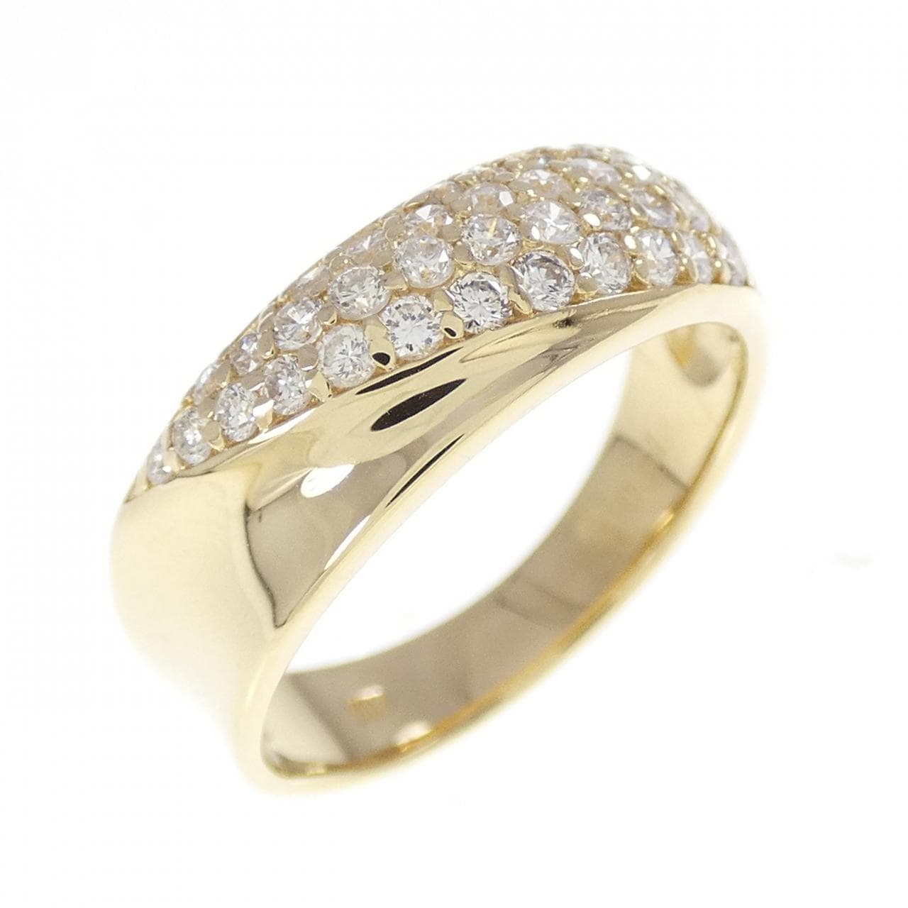 K18YG ダイヤモンド リング 0.51CT