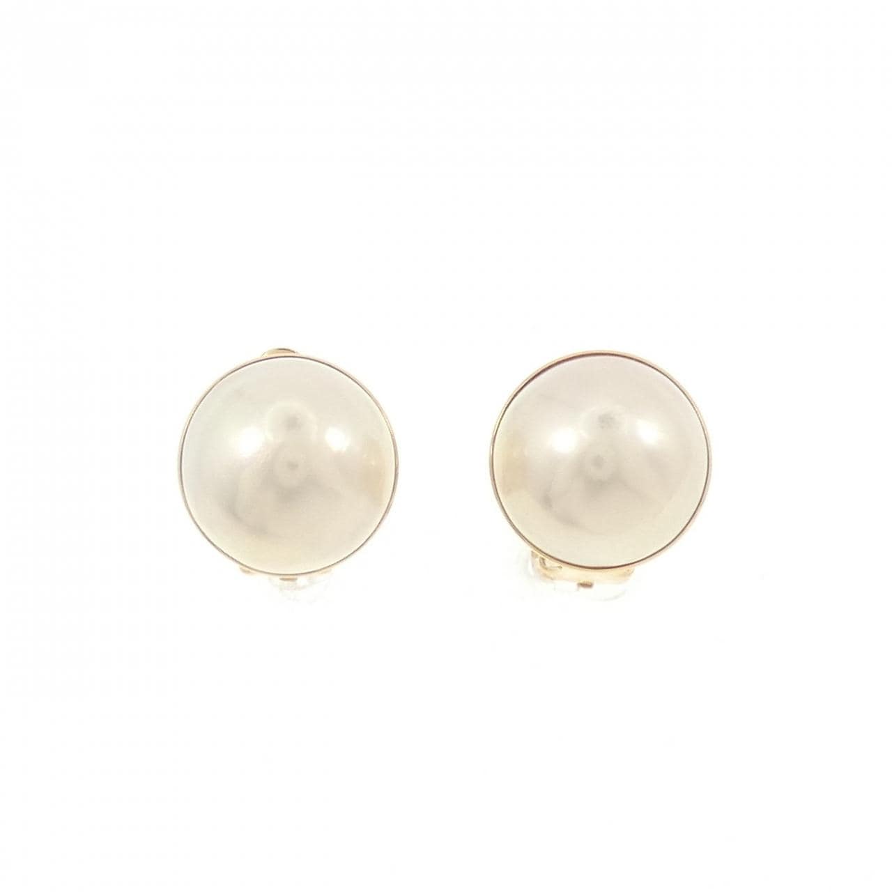 Tasaki mabe pearl earrings