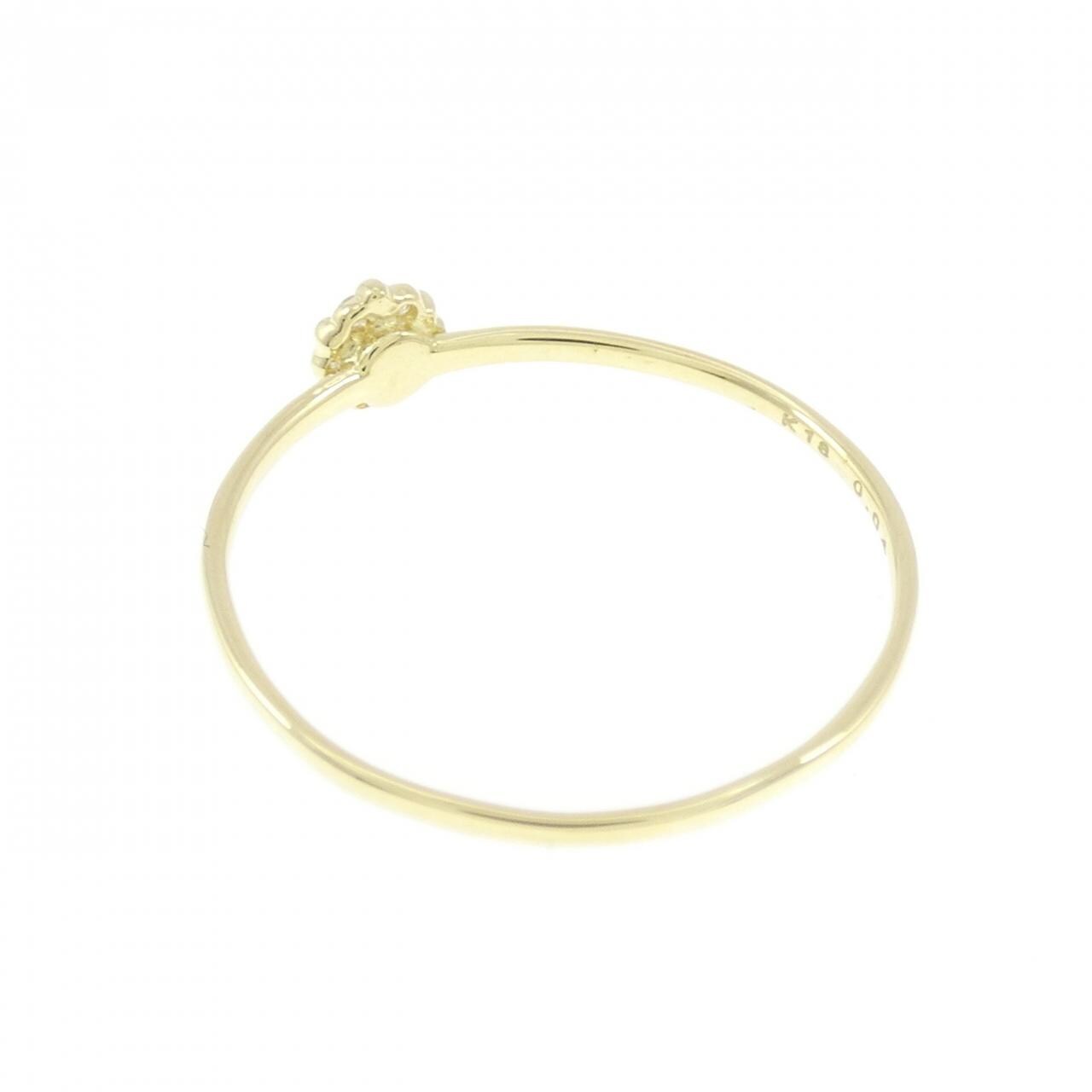 【新品】K18YG ダイヤモンド リング 0.04CT