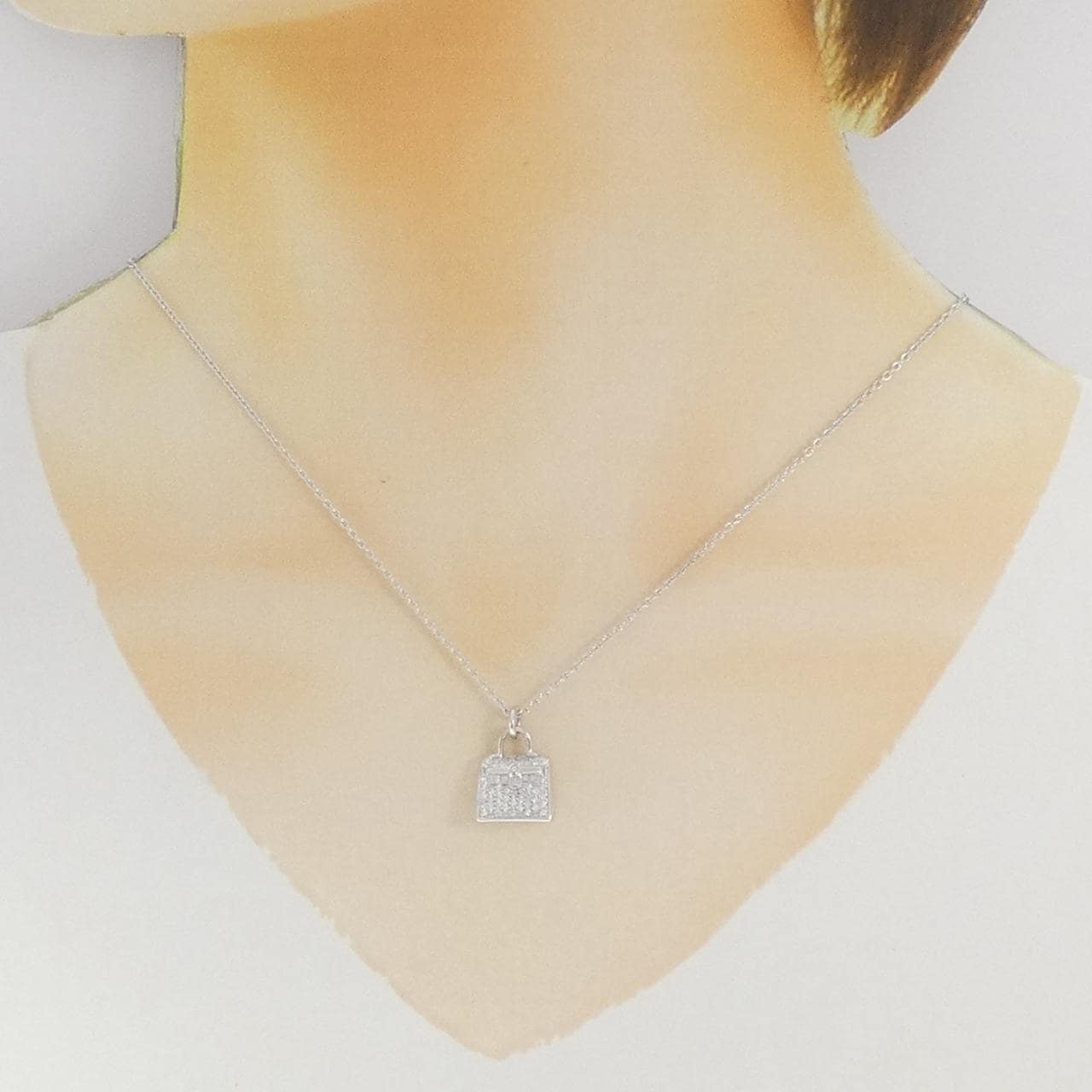 エルメス バーキン ネックレス 0.21CT