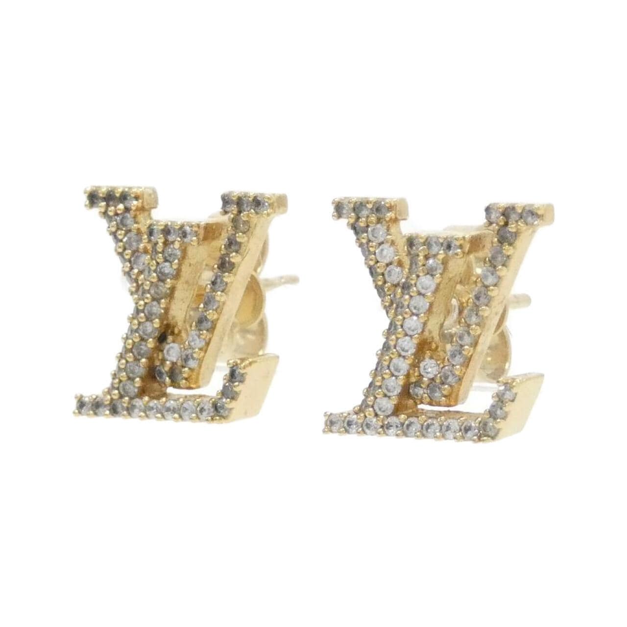 ルイヴィトン ピアス LVアイコニック ストラス M00609 ピアス