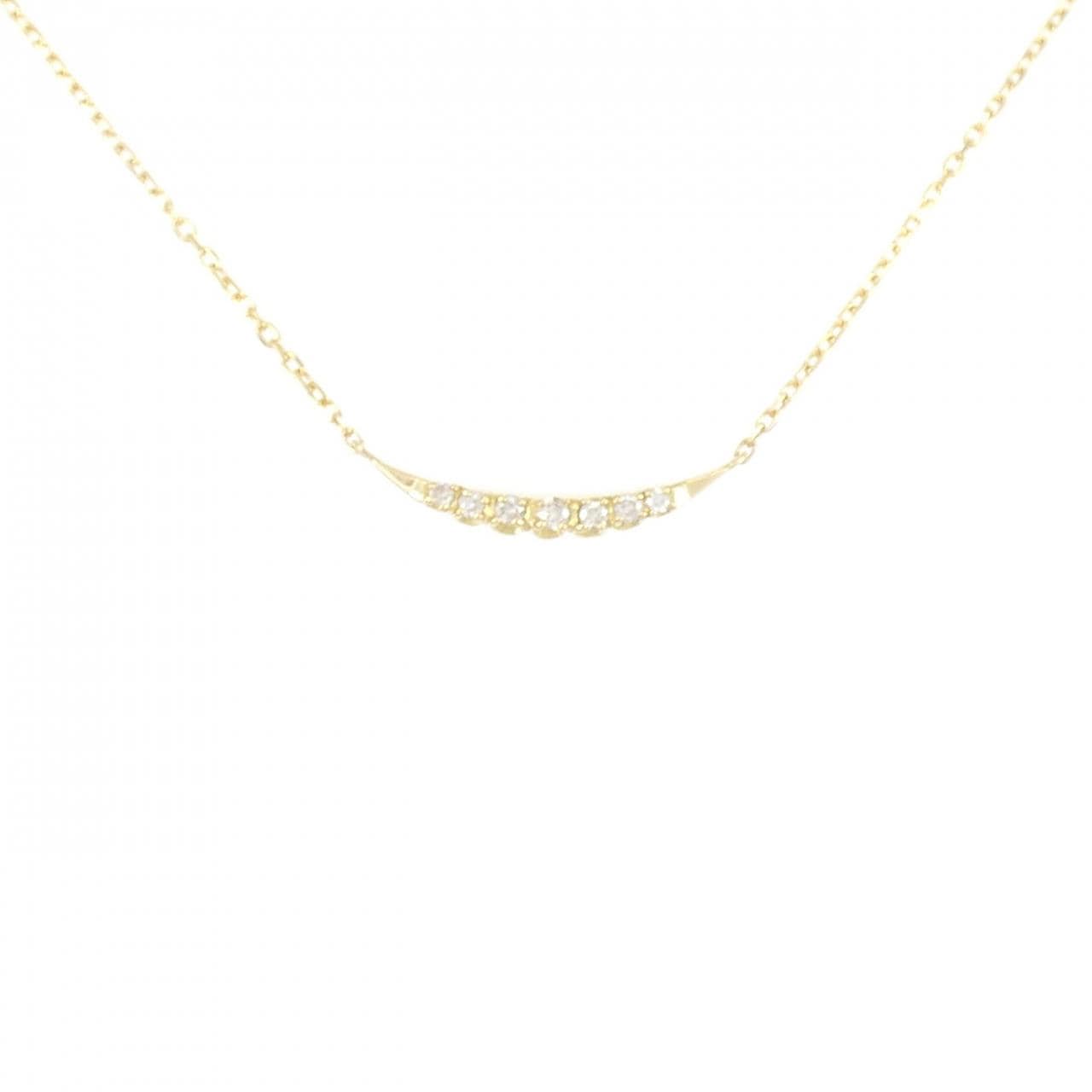 Agete鑽石項鍊 0.07CT
