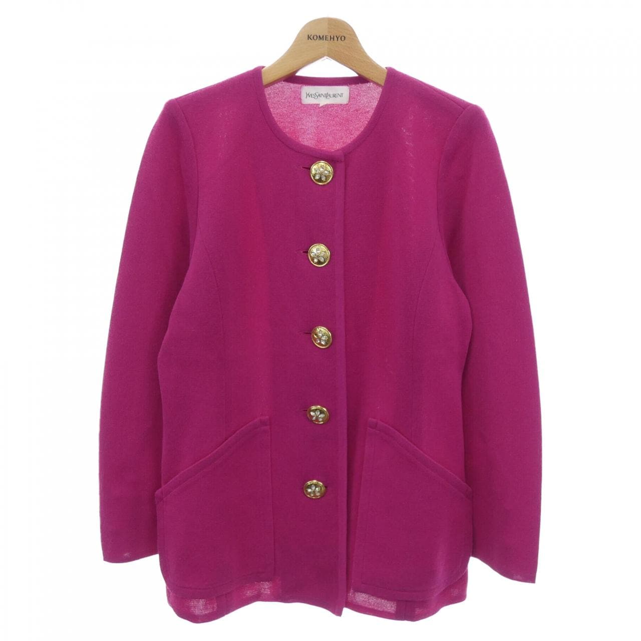 【ヴィンテージ】イヴサンローラン YVES SAINT LAURENT カーディガン