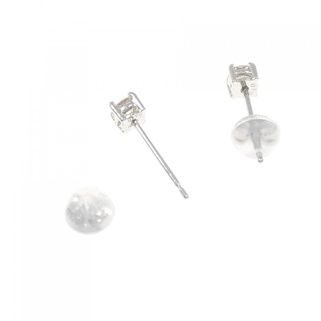 PT900 ダイヤモンド ピアス 0.30CT