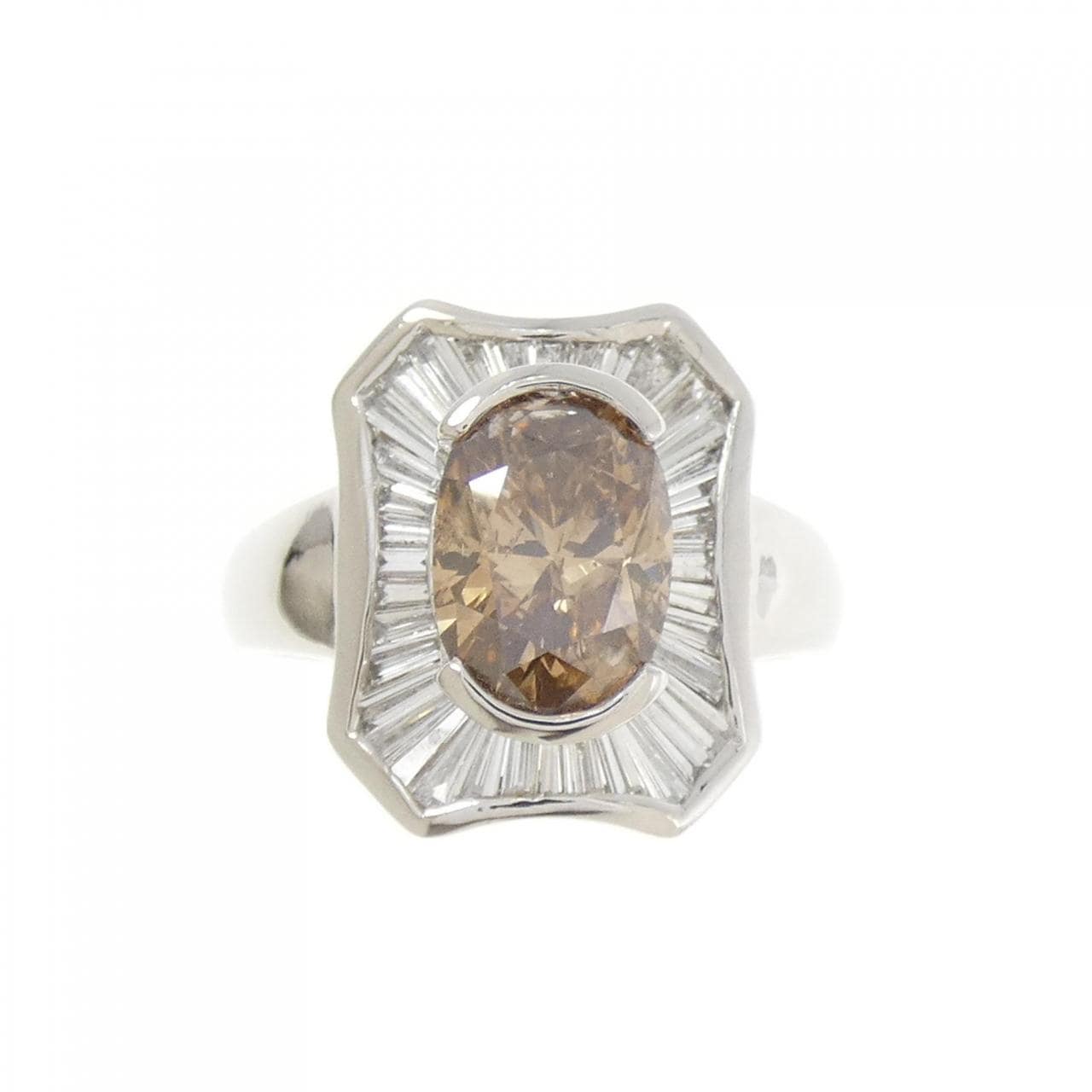 PT900 ダイヤモンド リング 2.01CT