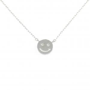 K18WG ダイヤモンド ネックレス 0.02CT