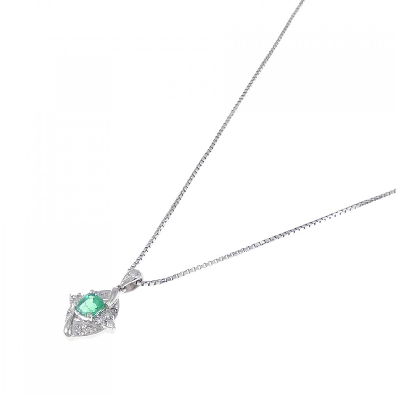 コメ兵｜PT エメラルド ネックレス 0.41CT｜ジュエリー｜ネックレス