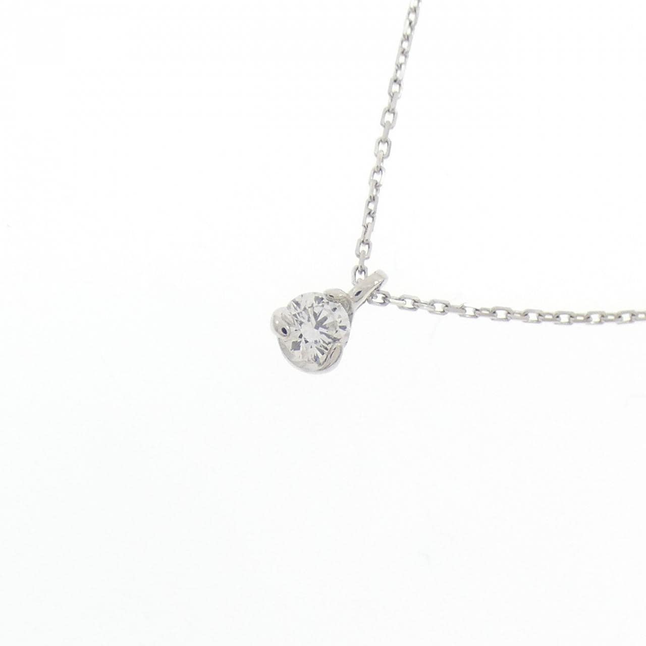 PT900/PT850 ダイヤモンド ネックレス 0.05CT